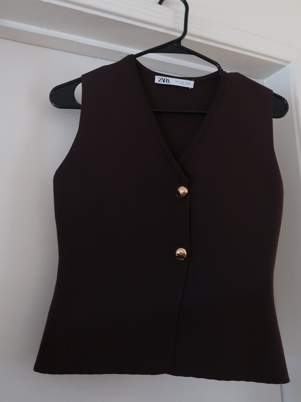 Brown Zara Top